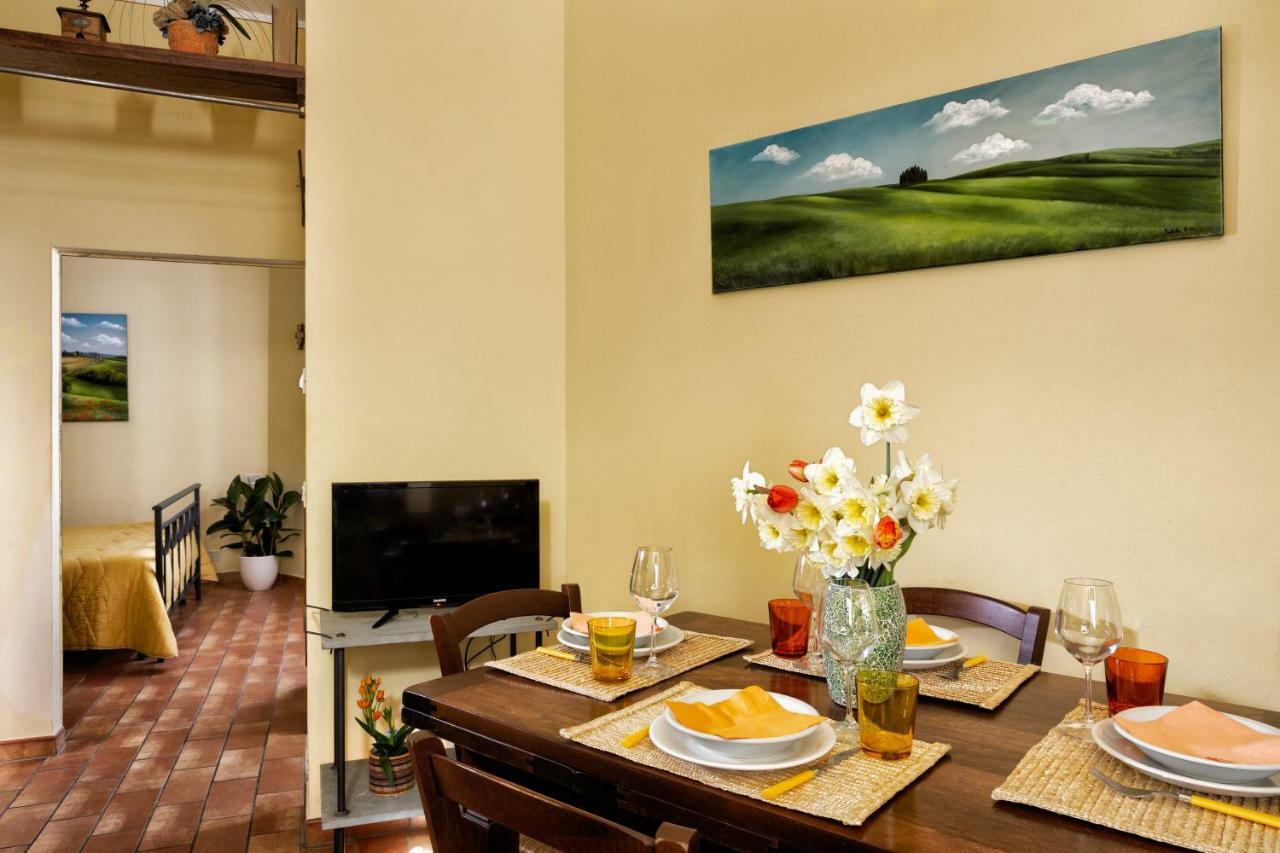 Millefiori Hotel Pienza Bagian luar foto