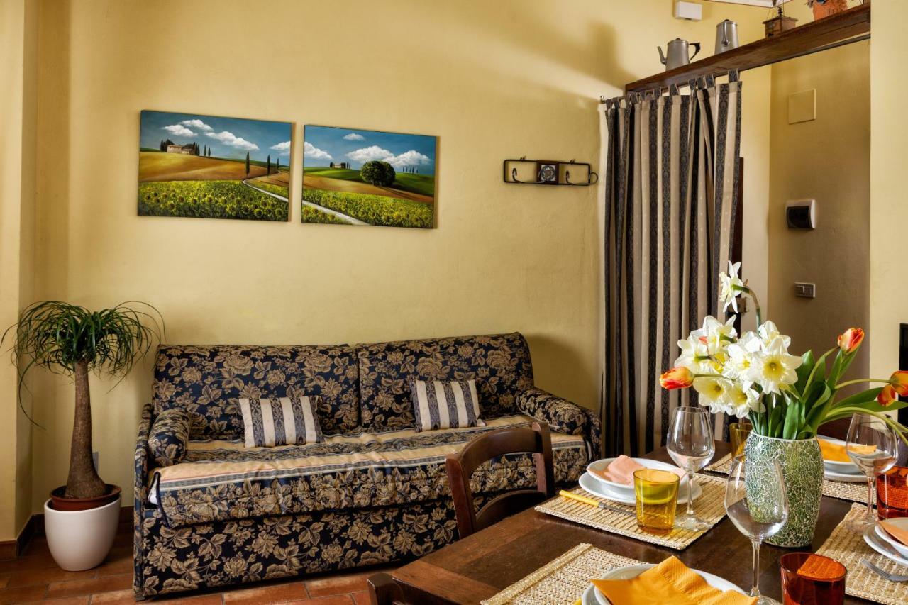 Millefiori Hotel Pienza Bagian luar foto